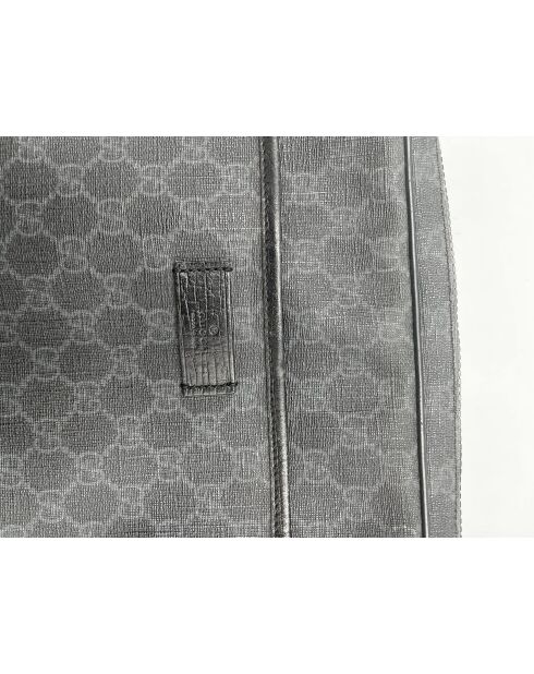 GG Supreme zwarte schoudertas - 4x32x25 cm - Zeer goede staat