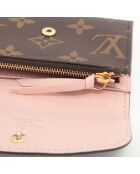 Braune Geldbörse mit Reißverschluss - Sehr guter Zustand