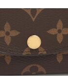 Braune Geldbörse mit Reißverschluss - Sehr guter Zustand