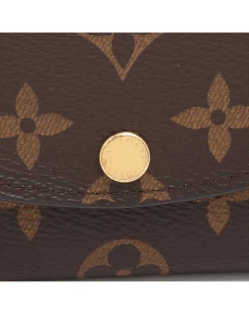 Braune Geldbörse mit Reißverschluss - Sehr guter Zustand