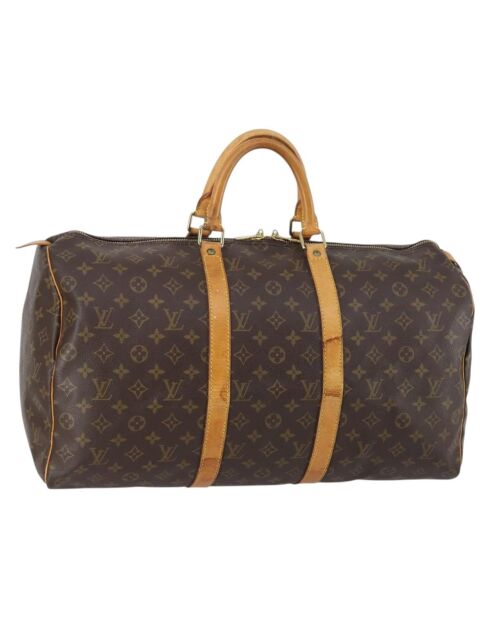 Sac Keepall Marron - 50x25x22 cm - Bon état