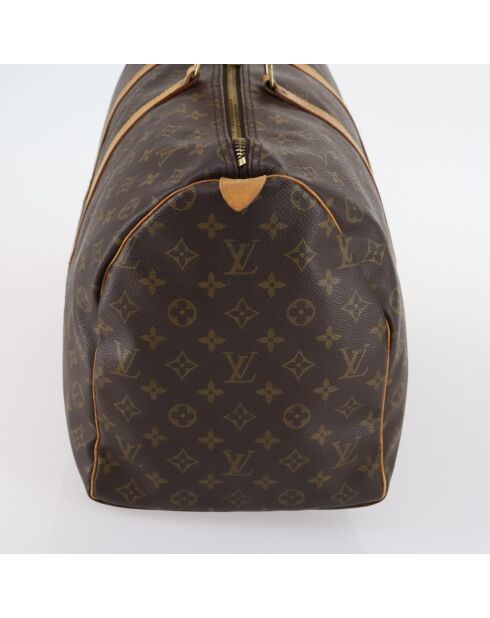 Sac Keepall Marron - 50x25x22 cm - Bon état