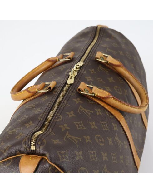 Sac Keepall Marron - 50x25x22 cm - Bon état