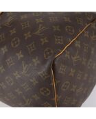 Sac Keepall Marron - 50x25x22 cm - Bon état