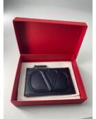 Pochette Rockstud Bleu marine - 13x0.5x9 cm - Etat Neuf