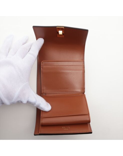 Bandolera 16 marrón - 11x3x10 cm - Buen estado