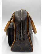 Manhattan bruine tas - 30x11x25 cm - Nieuwstaat