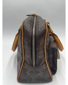 Manhattan bruine tas - 30x11x25 cm - Nieuwstaat