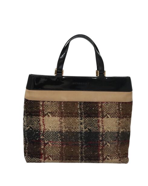 Nova veelkleurige geruite draagtas - 29x25x11 cm - Goede conditie