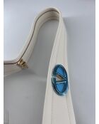 Sac bandoulière à volants Blanc - 30x20x4 cm - Excellent état