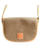 Sac bandoulière Macadam Brun - 25x20x12 cm - Bon état