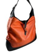 Borsa a tracolla Jackie original Orange - 44x36x7 cm - Ottime condizioni