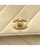 Olsen CC Chanel Beige tas - 27x5x23 cm - Goede conditie