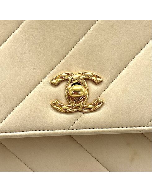 Olsen CC Chanel Beige tas - 27x5x23 cm - Goede conditie