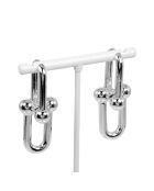 Boucles d'oreilles Hardwear Link Argent - Très bon état