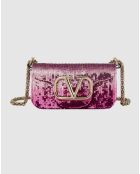 Sac bandoulière Vlogo Loco Rose - 20x12x6 cm - Excellent état