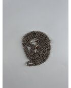 Estuche Rockstud con doble cremallera y pajarita negra - 30x19x4 cm - Nuevo estado