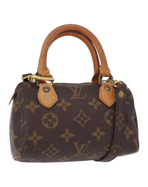 Sac à main Speedy Mini HL Marron - 16x11x7 cm - Bon état