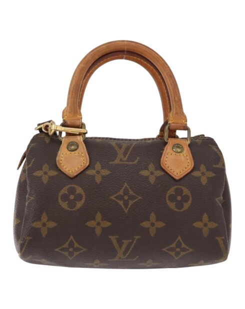 Sac à main Speedy Mini HL Marron - 16x11x7 cm - Bon état