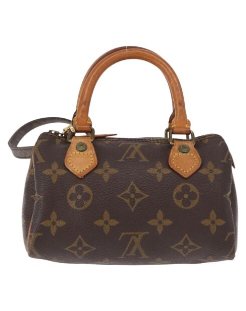 Sac à main Speedy Mini HL Marron - 16x11x7 cm - Bon état