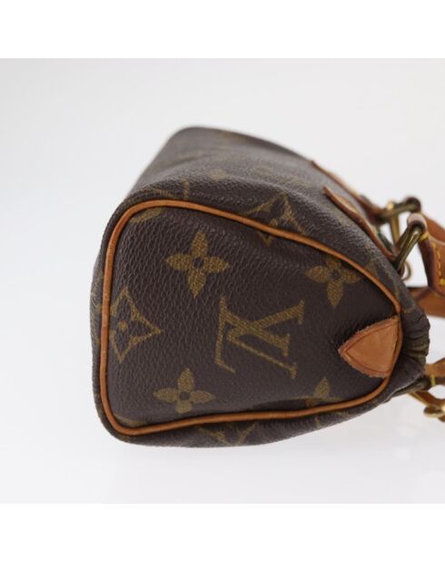 Sac à main Speedy Mini HL Marron - 16x11x7 cm - Bon état