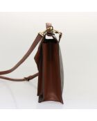 Monceau Braune Handtasche - 28x22x8 cm - Guter Zustand