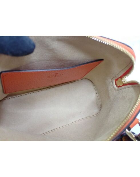 Diana nm draagtas met oranje bamboe hengsels - 20x7x16 cm - Zeer goede staat