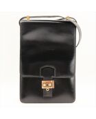 Sac bandoulière Dépêche Noir - 19x30x2 cm - Bon état