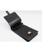 Sac bandoulière Dépêche Noir - 19x30x2 cm - Bon état