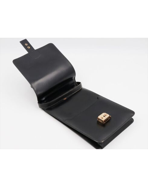 Sac bandoulière Dépêche Noir - 19x30x2 cm - Bon état