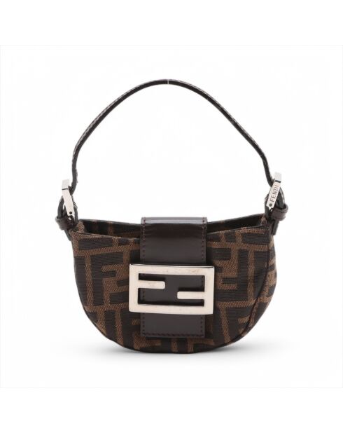 Borsa mini borsa marrone - 14x11x2,5 cm - Ottime condizioni