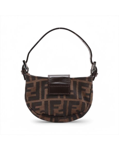 Borsa mini borsa marrone - 14x11x2,5 cm - Ottime condizioni