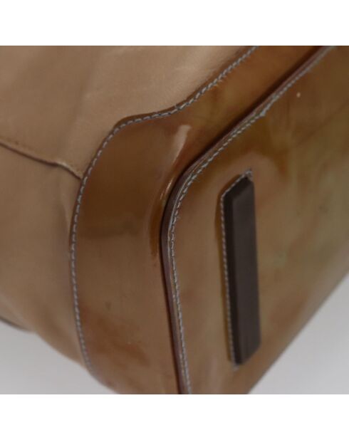 Vitello Daino Beige Tragetasche - 32x27x11,5 cm - Fairer Zustand