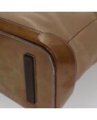 Borsa Vitello Daino Beige - 32x27x11,5 cm - Buone condizioni