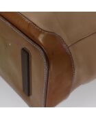 Borsa Vitello Daino Beige - 32x27x11,5 cm - Buone condizioni