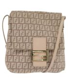 Sac messager Mama Beige - 18x20x3 cm - Bon état