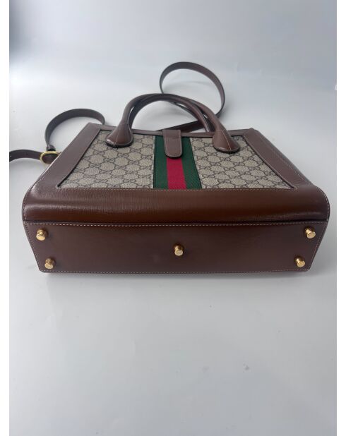 Ophidia Tragetasche mit oberem Griff Braun - 30x10x23 cm - Sehr guter Zustand