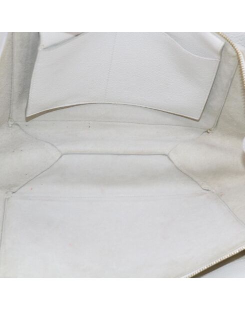 Cabas Celine Blanc - 31x23x13 cm - Bon état