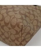 Coach Signature Schultertasche Braun - 32x27x13 cm - Sehr guter Zustand