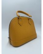 Alma Gelbe Handtasche - 11x18x28 cm - Neuwertiger Zustand