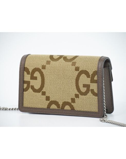 Dionysus Beige Schultertasche - 16x10x4 cm - Sehr guter Zustand