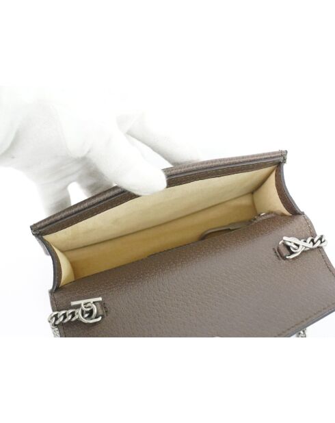 Dionysus Beige Schultertasche - 16x10x4 cm - Sehr guter Zustand