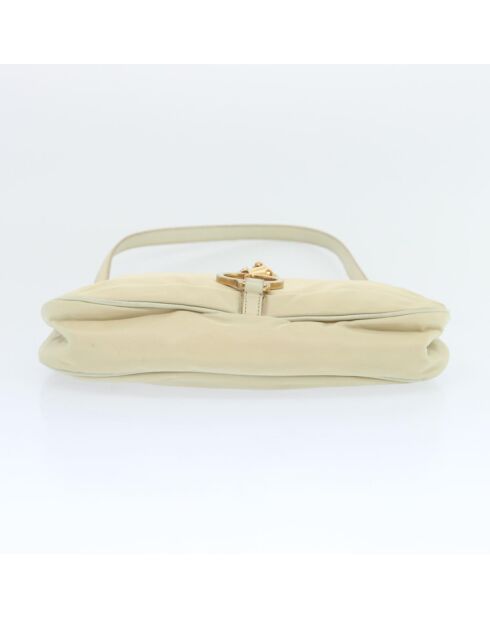 Tessuto Pietre Beige Schultertasche - 27x16x6 cm - Guter Zustand