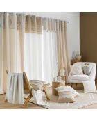 Cuscino rimovibile (45 x 45 cm) Kamary Natural, Cotton & Polyester Fantasy