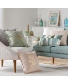 Cuscino rimovibile (45 x 45 cm) Pila Natural, velluto divorato