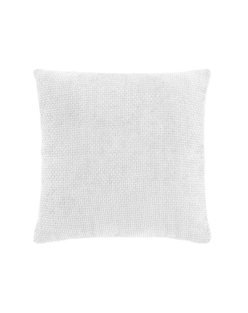 Cuscino sfoderabile Leo Beige (45 x 45 cm), velluto di ciniglia