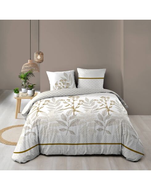 Parure housse de couette imprimée Raoni multicolore