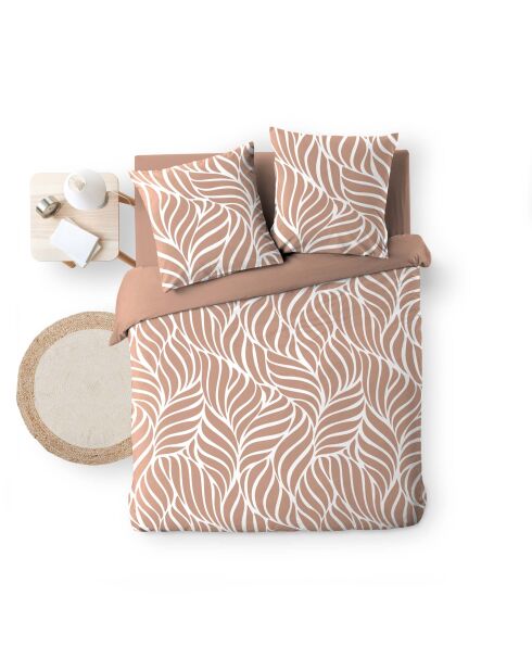 Set copripiumino Morgane con stampa moka