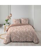 Set copripiumino Morgane con stampa moka