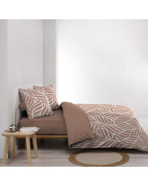 Set copripiumino Morgane con stampa moka